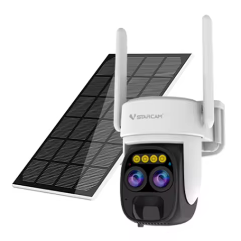 Vstarcam O-Kam APP 2MP 1080P Solar Power WIFI/4G IP Camera Full Color AI Humanoid Detection Home Sec