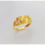 [VJ]NEW Cop916 Ring "J0760" 999.9 Gold Plated Ring <Cincin>