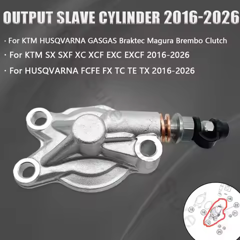 2016-2026 Motorcycle Hydraulic Clutch Output Slave Cylinder Below Pump For KTM HUSQVARNA GASGAS Brak