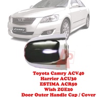 Toyota Camry ACV40 Harrier ACU30 Estima ACR50 Wish ZGE20 Chrome Door Outer Handle Cap / Cover