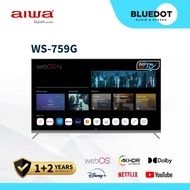AIWA 75″ | 759G | 4K Ultra HD | WebOS Smart TV | Frameless TV | WS-759G