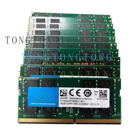 TT For crucial 16GB DDR4-2666 SODIMM CT16G4SFD8266.M16FE notebook memory 16G