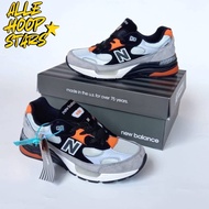 Sepatu Sneakers Sneakers NB 992 DTLR Grey Orange - -AHS