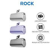 Rock P85/P86 Fast Charging PD 20W Mini Power Bank 4800mAh for iPhone Android