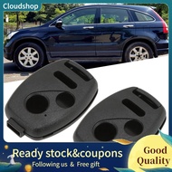 Cloudshop Qiilu Replacement Key Fob Cover for CRV 2007-2013 Durable Keyless Entry Remote Shell Case 