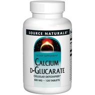 Source Naturals - Calcium D-Glucarate, 500 mg