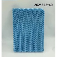 For Midea air conditioning fan accessories kraft paper wet curtain AC120-17ARW 262*352*40mm blue