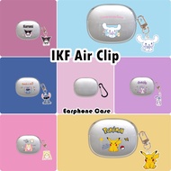 【In Stock】For IKF Air Clip Case Cute Cartoon Soft Silicone Earphone Case Casing Cover