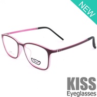 Korea Fashion Glasses KISS DS 9014 C-15 Model Plastic Material Light And Flexible.
