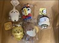 Nagano Chiikawa Friends Joke Bear Jokebear bee 自嘲熊 蜜蜂 水獺 水瀨 萬聖節 金熊 獨角鯨 僵屍貓 吊飾 掛飾 景品 一番