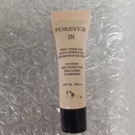 3ml #2N forever spf 35 pa++ skin caring foundation