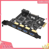 USB 3.0 PCI-E Type C Expansion Card PCI-E 1x to USB 3.0 Controller 4Port USB 3.0 + 1Port USB 3.1 PCI