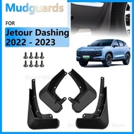 Car Mud Flaps For Jetour Dashing 2023 2022 Jetour Shanhai L6 PHEV Soueast S06 Accessories Mudguards 