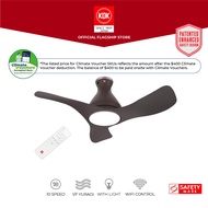 [NEA Climate Voucher $400] KDK F40GP (100cm) Wi-Fi and Apps Control DC LED Light Ceiling Fan