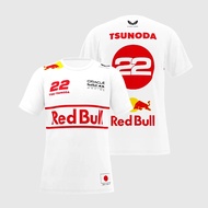 2025 Summer New F1 Racing Outdoor Extreme Sports Quick drying Breathable Cycling Shirt Red Bull Raci