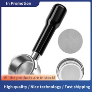 54mm Bottomless Portafilter, Espresso Bottomless Portafilter with Puck Screen and Stainless Steel Fi