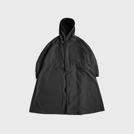 PHABLIC X DYCTEAM - Buckle hooded overcoat (black)