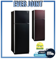 [Bulky] Sharp SJ-PG39P / SJ-PG39P-BK [394L] 2 Doors Refrigerator With J-Tech Invertor