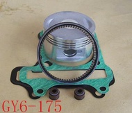 Repair PISTON WITH PIN AND RING Gasket  Repair FOR Motorcycle Scooter ATV Quad GY6  Engine 150 CC 17