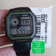 CASIO ORIGINAL AE-1200WHB-1B/AE-1200WHB-1BVDF/AE-1200WHB/AE1200WHB