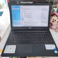 Dell Inpiron 15 3000 Series Intel core i 3 6006U Ram 4GB โน๊ตบุ๊คมือสองใช้งานได้ 100% ใช้งานได้ 100%