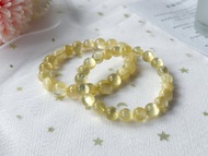 【一物一圖 微瑕出清】8mm 10mm 黃金鋰雲母手鍊