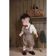 RED BOW SHIRT SET (BOW INCLUDED)