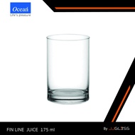 JJGLASS - (Ocean) B01206 Fin Line 6 1/4oz. (175ml.) - แก้วน้ำ แก้วใส เหมาะสำหรับใส่เครื่องดื่ม เช่น 