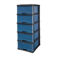  5 Tier Plastic Drawer / Cabinet / Storage Cabinet / Amari Plastik 5500