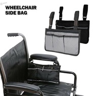 SFBSF Wheelchair Side Bag Portable Multi-pocketed Durable Armrest Pouch