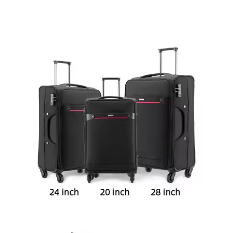 Oxford cloth suitcase 20 inches 24 inches travel suitcase password luggage canvas suitcase large cap
