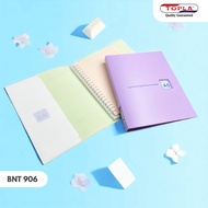 A5 20 Binder Notebook PastelRing - School and College Notebook Cute Binder Refill/ for Diary Agenda