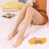 Pantyhose Thick Anti-Hook 120D Silk Stocking Durable Ice Skin 丝袜防勾丝厚120D美腿打底隐形连裤袜