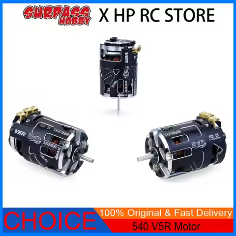 Surpasshobby Rocket 540 V5R Sensored Brushless Drift Racing Motor for 1/10/12/14 RC Competition Modi
