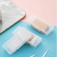 1ชิ้น/3ชิ้น/5ชิ้น/10ชิ้น กล่องเก็บของใสสำหรับการเดินทางพร้อมฝาปิด กล่องจัดเก็บขนาดเล็กเพื่อการเดินทา