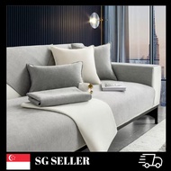Japanese style simple solid color sofa cover protector,anti-slip sofa cover, modern minimalist sofa cover protector