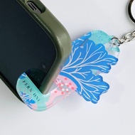 蕨穩手機架-亞洲猴腦鹿角蕨| 鑰匙圈 手機架 手機座 母親節 禮物