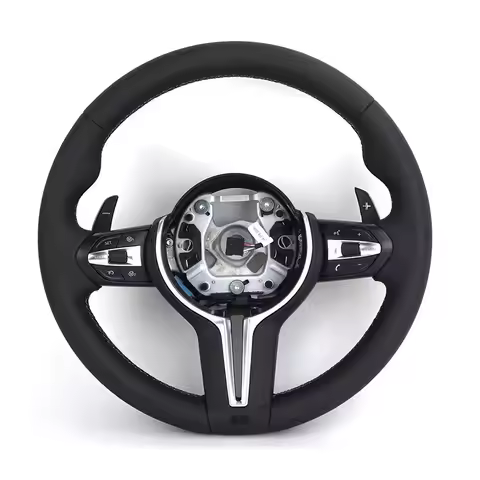 M Sport Full Leather Steering Wheel for BMW M5 F10 F11 F06 F07 F12 F13 F01 F02 F03 F90