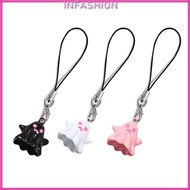 INF Phone Charm Strap Keychain Cute Spooky Keychain Lanyard String Halloween Spooky Keychain Lanyard