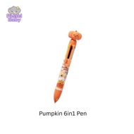 Pumpkin 6 in 1 Pen | 6 Colors