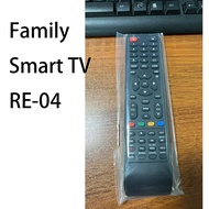 new replacement Re-04 family TV remote control is used with smart TVs like this and only have YouTub