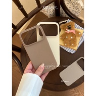 Liquid Magnetic Silicone Phone Case White Gray Specialist iphone Plain Color Phone Case Wireless Cha