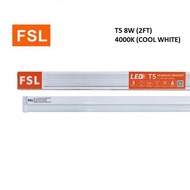 FSL T5 1FT 4W LED TUBE SET C/W BRACKET (COOL WHITE / 4000K )