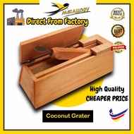 Metallogy Coconut Grater/ Stainless Steel Coconut Shaver Scraper/ Coconut Grater Kitchen/ Coconut Sc