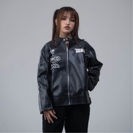 WP COMPANY - MUNCHEN Boxy Leather Jacket