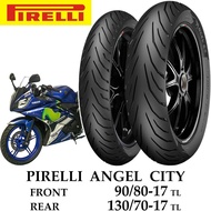 PIRELLI ANGEL CITY ตรงรุ่น YAMAHA YZF-R15 (หน้า 90/80-17)(หลัง 130/70-17)