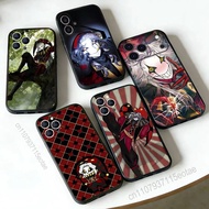 TP-1 F-Freak P-Pierrots Circus Black Soft Case For iPhone 17 13 14 15 11 16 12 Pro Max Pro Max Plus 