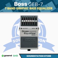 BOSS GEB-7 Band Graphic Bass Equalizer | Efek Stompbox Pedal GEB7