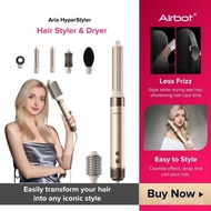 Airbot Aria HyperStyler, High Speed Hair Dryer & Hair Styler Auto Wrap Curler Volumising Hair Tool B