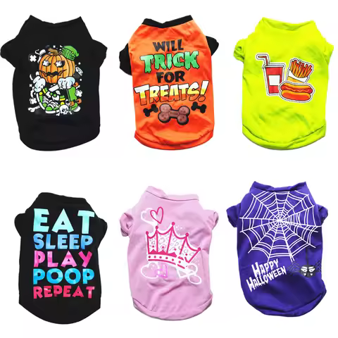 Classic Sphynx Cat T Shirt Shirts Spring Autumn Pet Clothes for Cats Gotas Katten Kedi Vest Dog masc